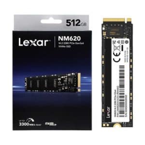 Lexar 512GB NM620 M.2 PCIe 2280 NVMe SSD Gen 3x4