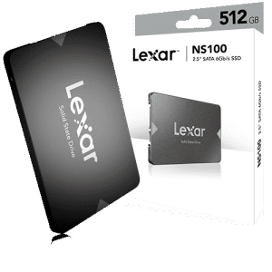 Lexar 512GB NS100 2.5" SATA III Internal SSD