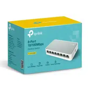 TP-Link TL-SF1008D 8-Port 10/100Mbps Desktop Switch