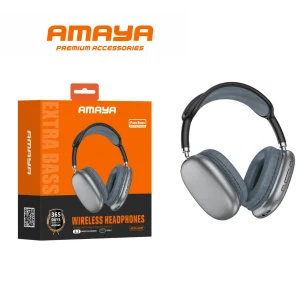 Amaya Wireless Headphones AEB-H620T – 17 Hours Music Time, Bluetooth Over-Ear Headset