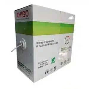 Amigo Cat6 Outdoor LAN Cable 305M – Weatherproof High-Speed Ethernet Cable Roll