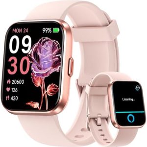 Smart Watch – Fitness Tracker Smartwatch with Heart Rate, Notifications & Sports Modes