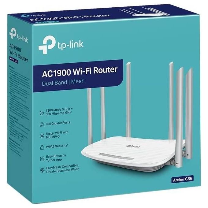 TP-Link Archer C80 AC1900 Dual-Band MU-MIMO Wi-Fi Router