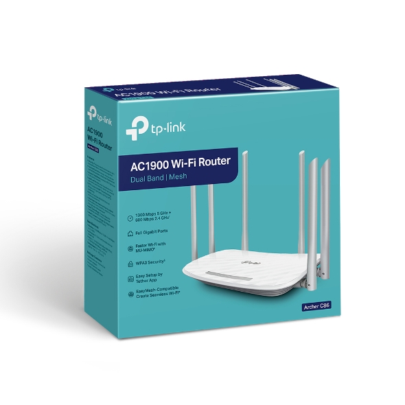 TP-Link Archer C80 AC1900 Dual-Band MU-MIMO Wi-Fi Router - Image 3