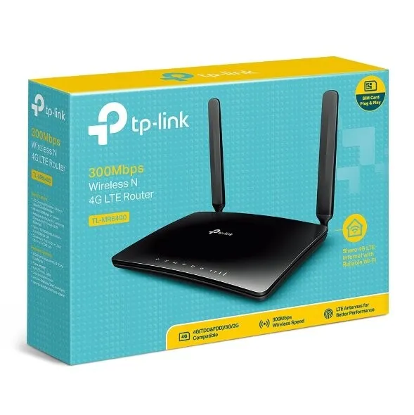 TP-Link TL-MR6400 300Mbps 4G LTE Wireless Router