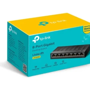 TP-Link LS1008G 8-Port Gigabit Desktop Switch