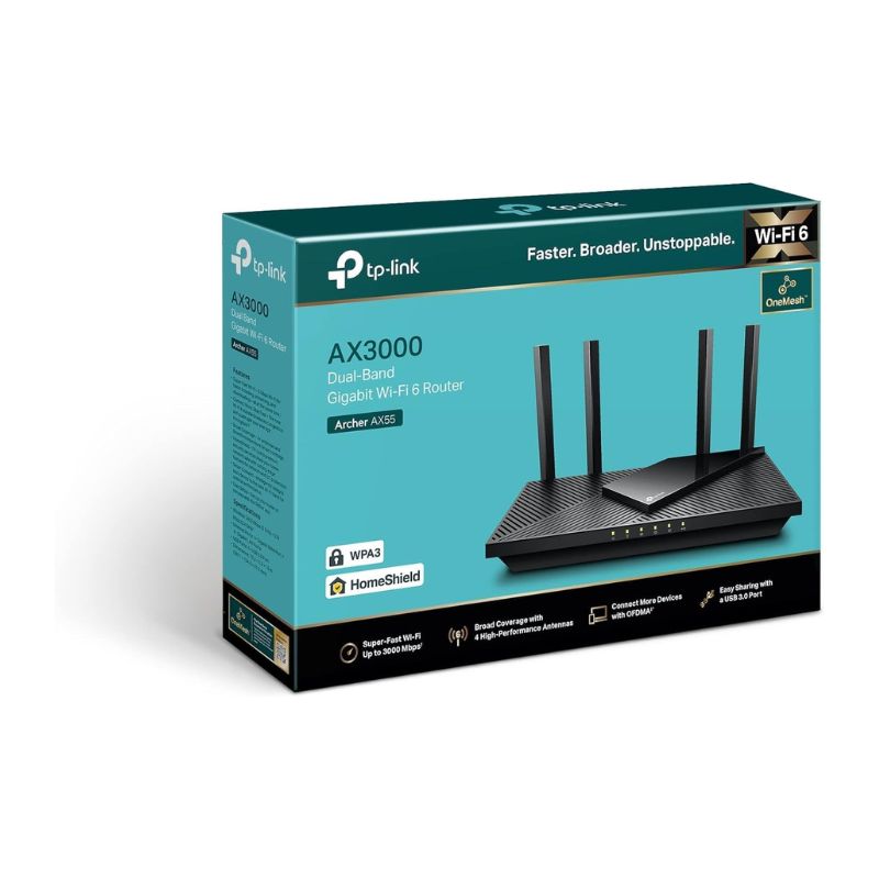 TP-Link Archer AX53 AX3000 Dual Band Gigabit Wi-Fi 6 Router - Image 3