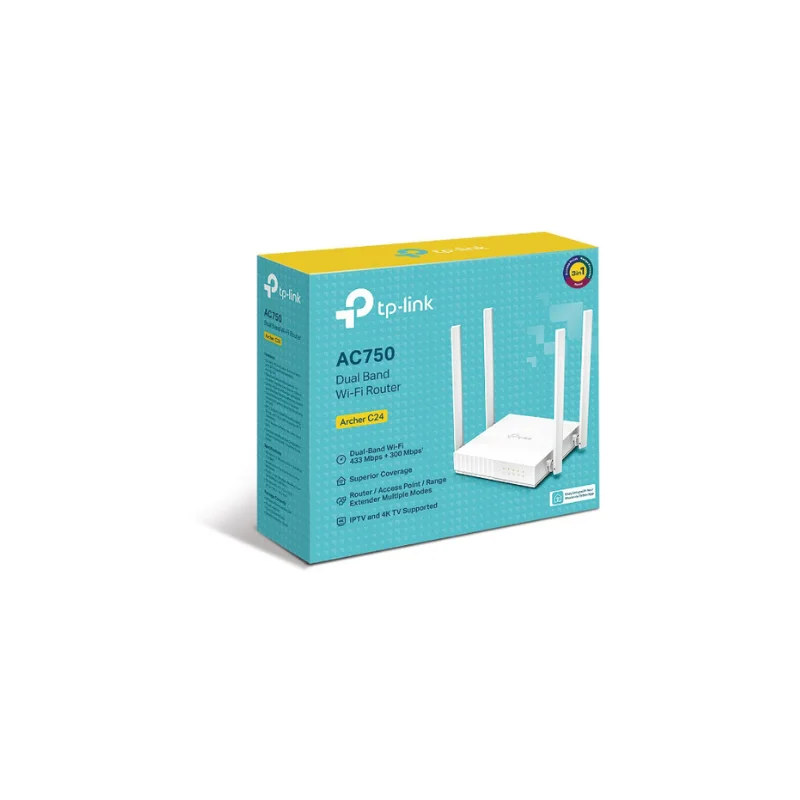 TP-Link Archer C24 AC750 Dual-Band Wi-Fi Router - Image 2