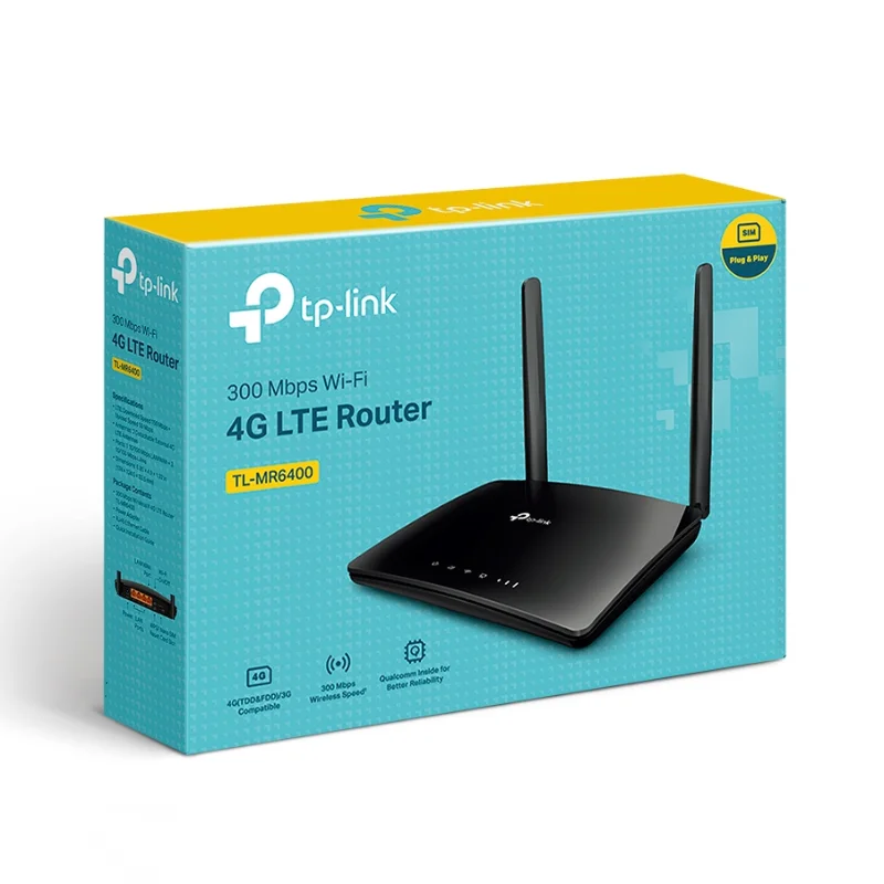 TP-Link TL-MR6400 300Mbps 4G LTE Wireless Router - Image 2