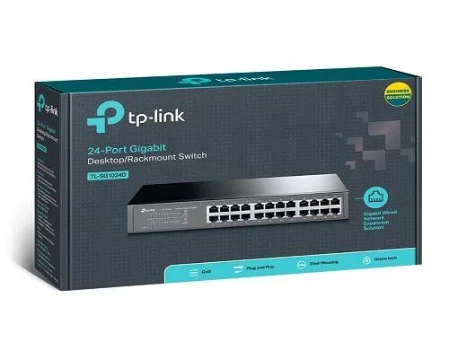 TP-Link TL-SG1024D 24-Port Gigabit Desktop Switch