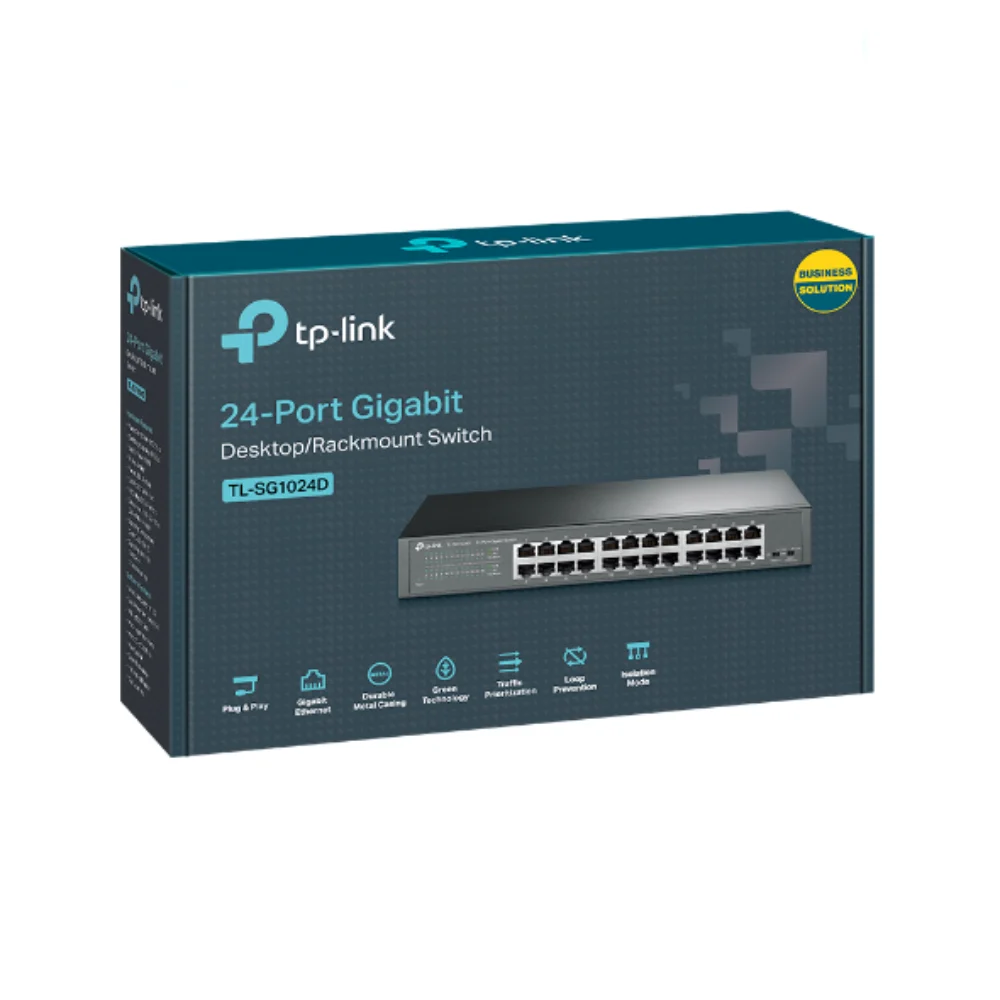 TP-Link LS1024G 24-Port Gigabit Desktop Switch - Image 3
