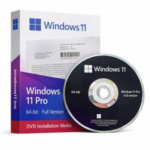 Windows 11 Professional 64-Bit English International DVD for PC