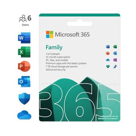 Microsoft 365 Family 1-Year Subscription - Image 2
